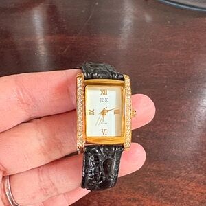JBK Gold and Black Watch